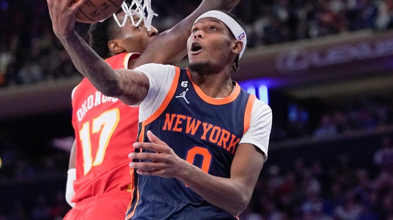 Knicks' Cam Reddish making his presence known Newsday