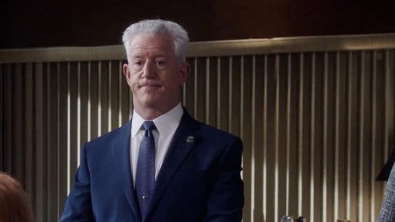  Gregory Jbara plays NYPD Deputy Commissioner of Public Information Garrett Moore on...