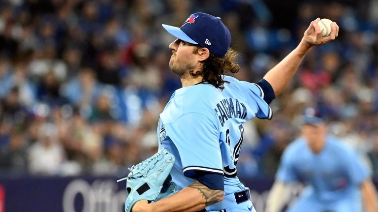 Blue Jays spoil Easton McGee's no-hit bid in first major league start, shut  out Mariners - The Boston Globe