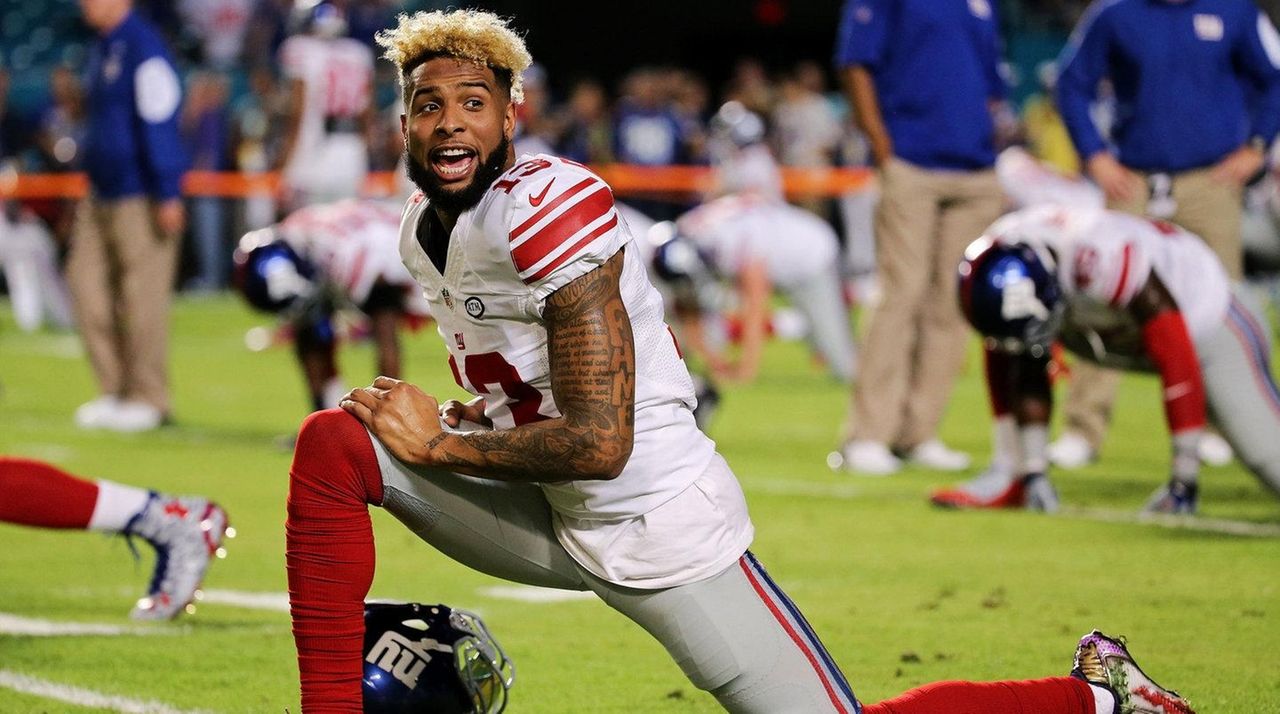 Odell Beckham Jr Jarvis Landry Reunite In Prime Time Newsday 3108