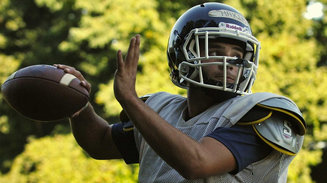 Great Neck North football camp Newsday