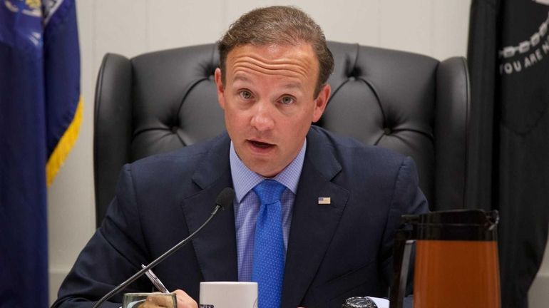 Islip Town Supervisor Tom Croci, seen in a July 15,...