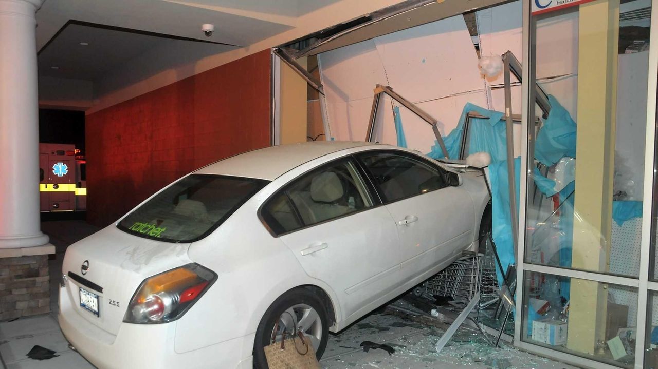 Drunken driver crashes into Copiague hardware store, cops say Newsday