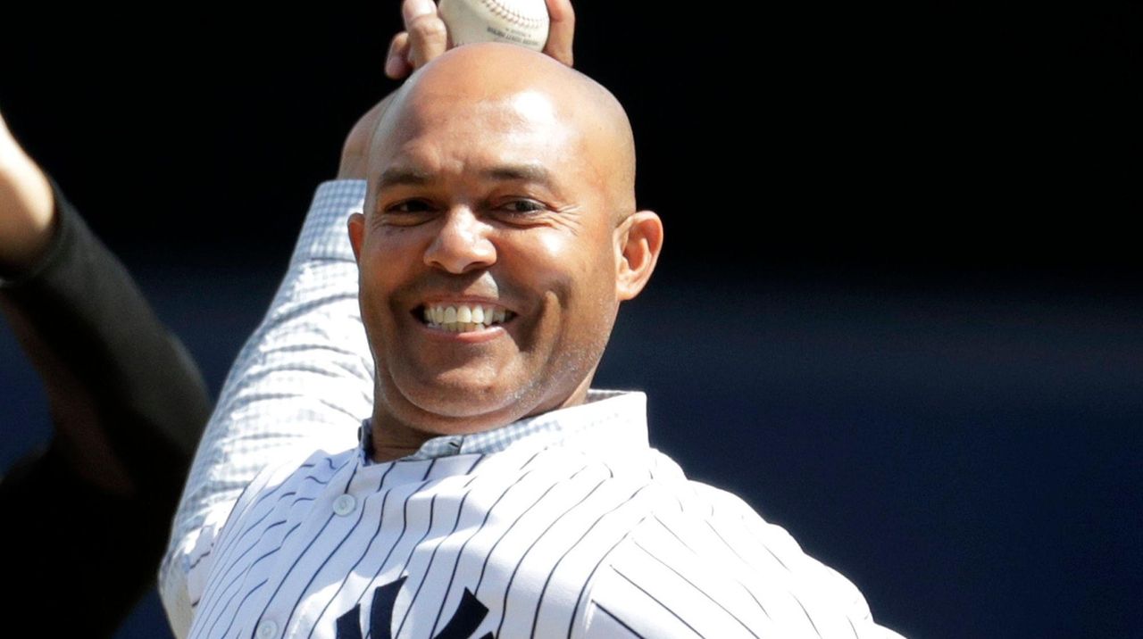 Mariano Rivera throws out ceremonial first pitch on Opening Day Newsday