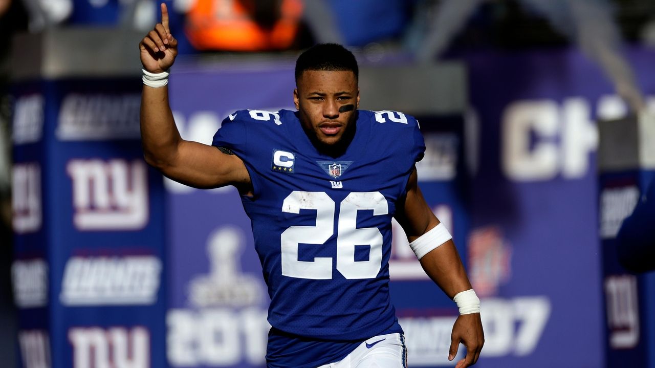 Giants' Saquon Barkley, Daniel Jones among top 10 in NFL jersey sales