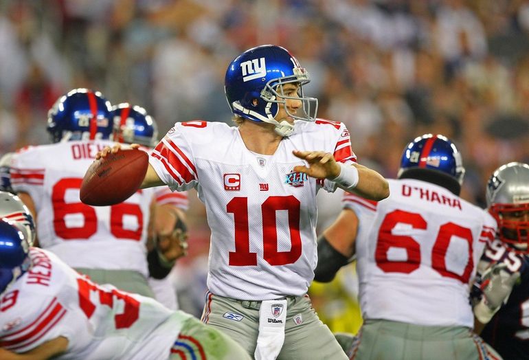 Giants 2008 Super Bowl 42 Composite Team 8X10 Photo