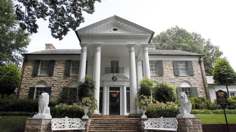 Graceland, Elvis Presley's home in Memphis, Tenn., the highlight of...