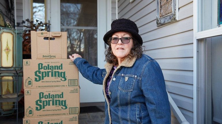 Clare Bennett, a Manorville resident who has a private well...