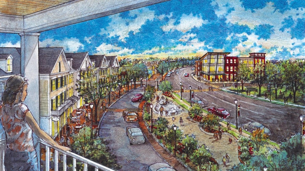Huntington Station plan won't reduce LIRR parking, developer says Newsday