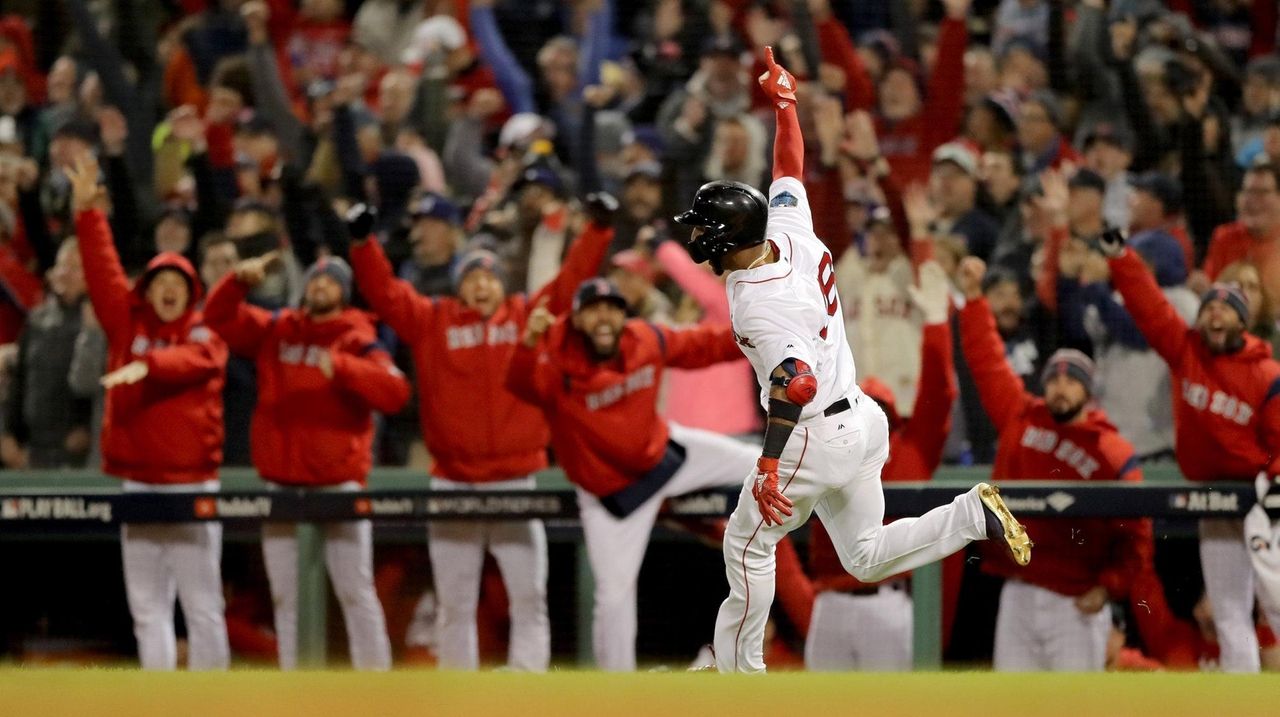 World Series Red Sox take the lead with Game 1 victory over Dodgers