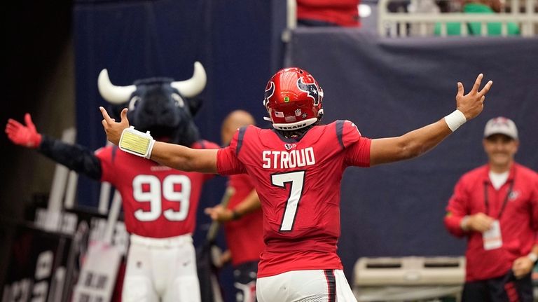 Houston QB Stroud's early success gives hope to franchise after three  dismal seasons - The San Diego Union-Tribune