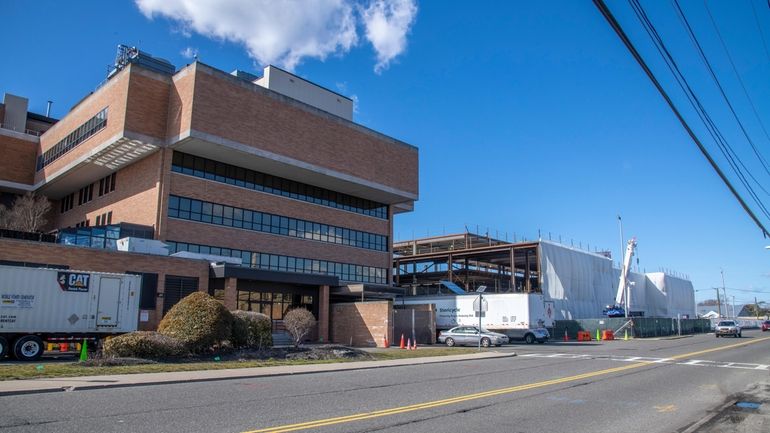 Good Samaritan University Hospital on Montauk Highway in West Islip, as seen...