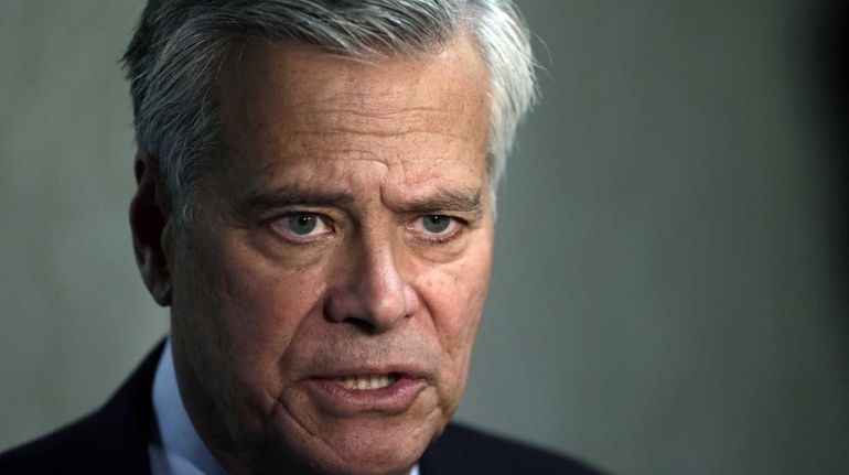 Senate Majority Leader Dean Skelos (R-Rockville Centre) on Feb. 10,...