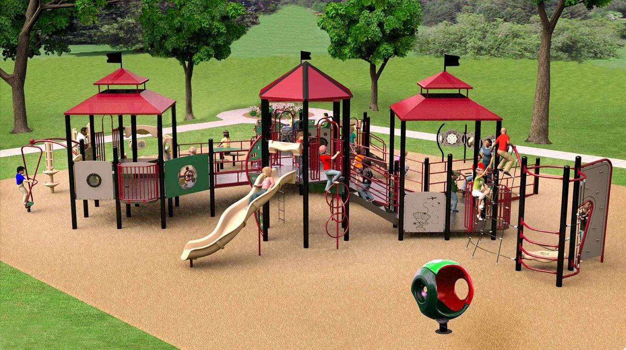 Inclusive playground to be built at Pickle Park in Greenlawn - Newsday