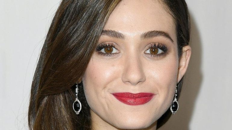 Emmy Rossum, pictured on Oct. 14, 2017, in Westwood, Calif.,...