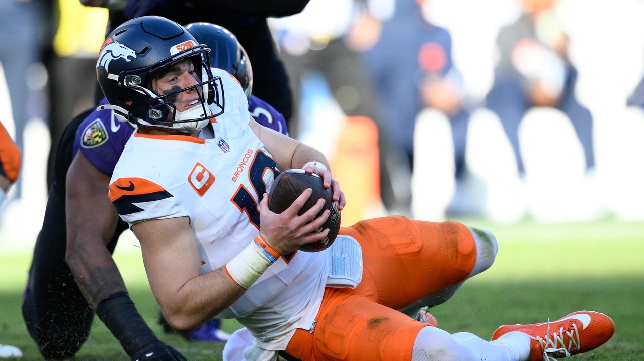 Broncos, Nix knocked down a notch in humbling loss to Ravens - Newsday