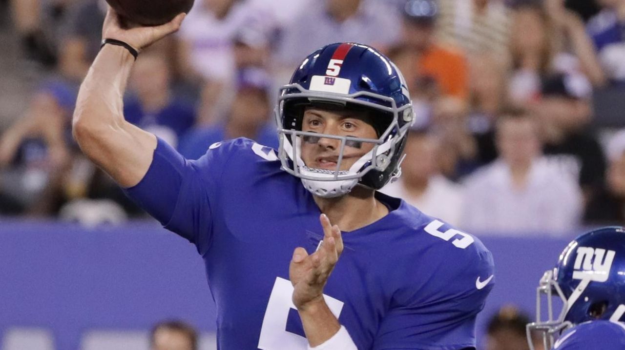 Giants' Davis Webb feels optimistic after his 'best preseason' ever