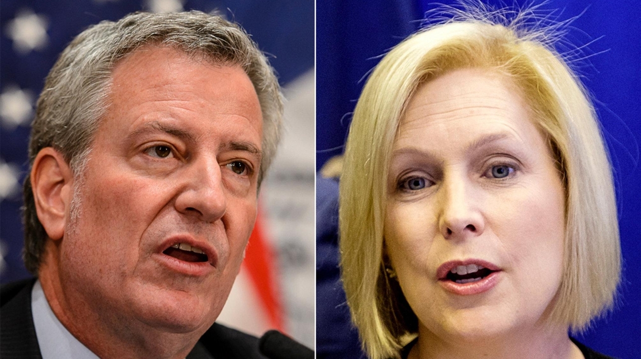 Bill De Blasio Kirsten Gillibrand Show No Support In Iowa Poll Newsday