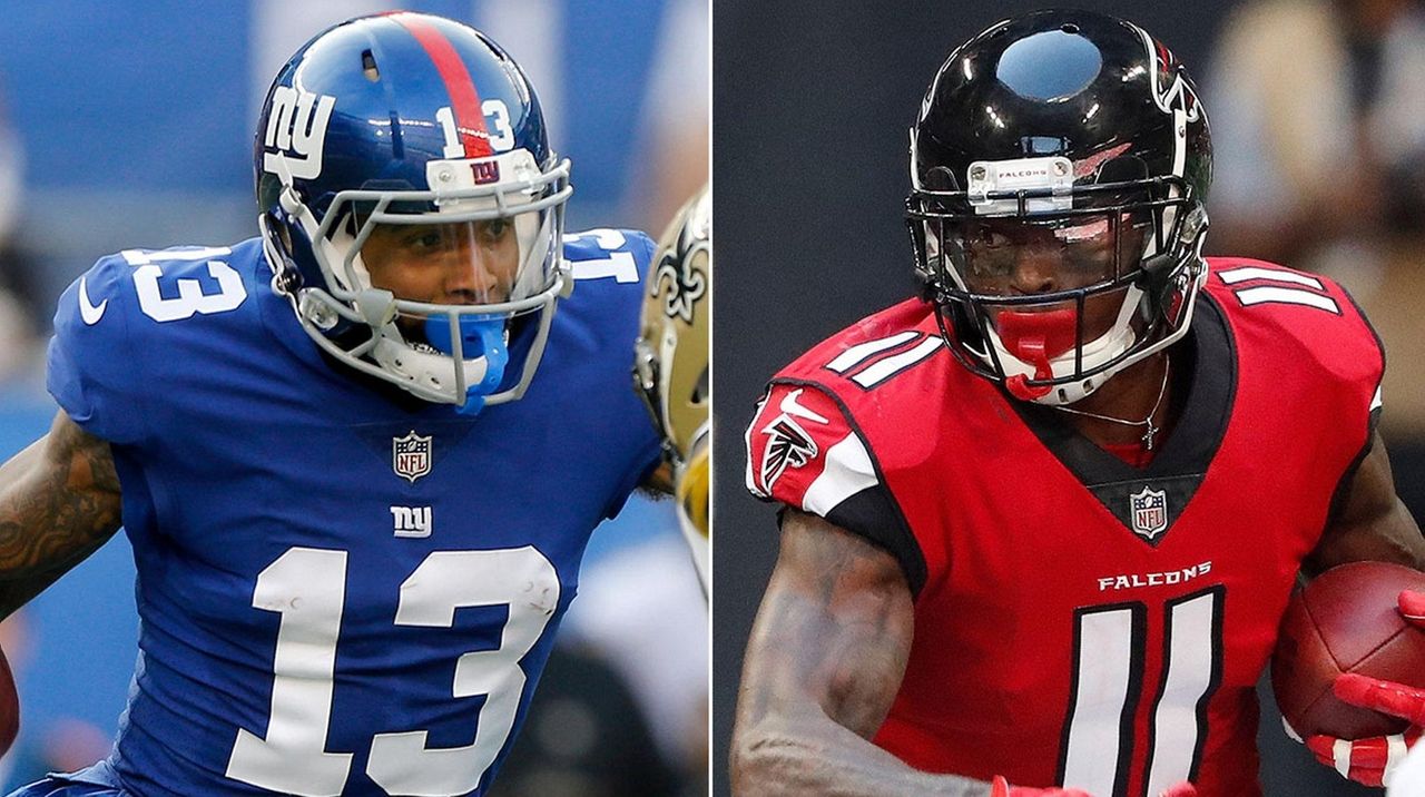 NFL's top wide receivers: Julio Jones, Antonio Brown, Odell