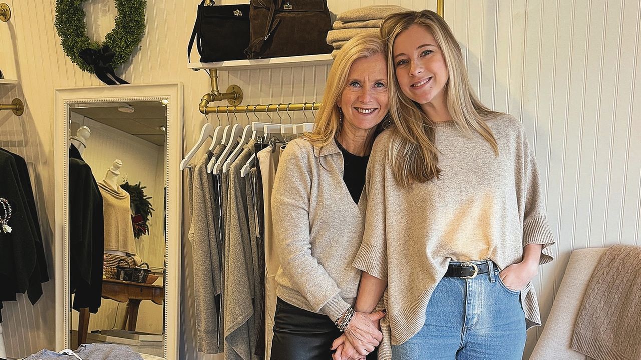 Meet the mother and daughter behind Grainne Cashmere Shop in Malverne