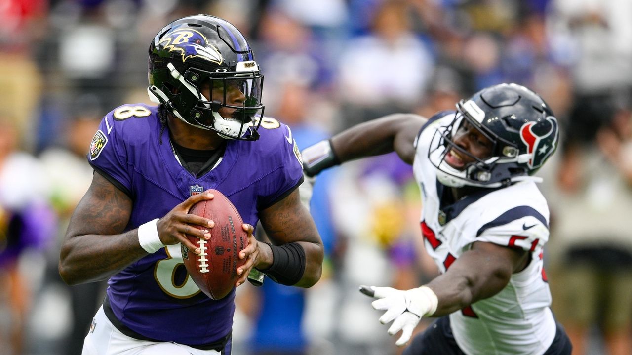 Ravens' Lamar Jackson is healthy this time and gets his shot to face the  Bengals in Cincinnati - Newsday