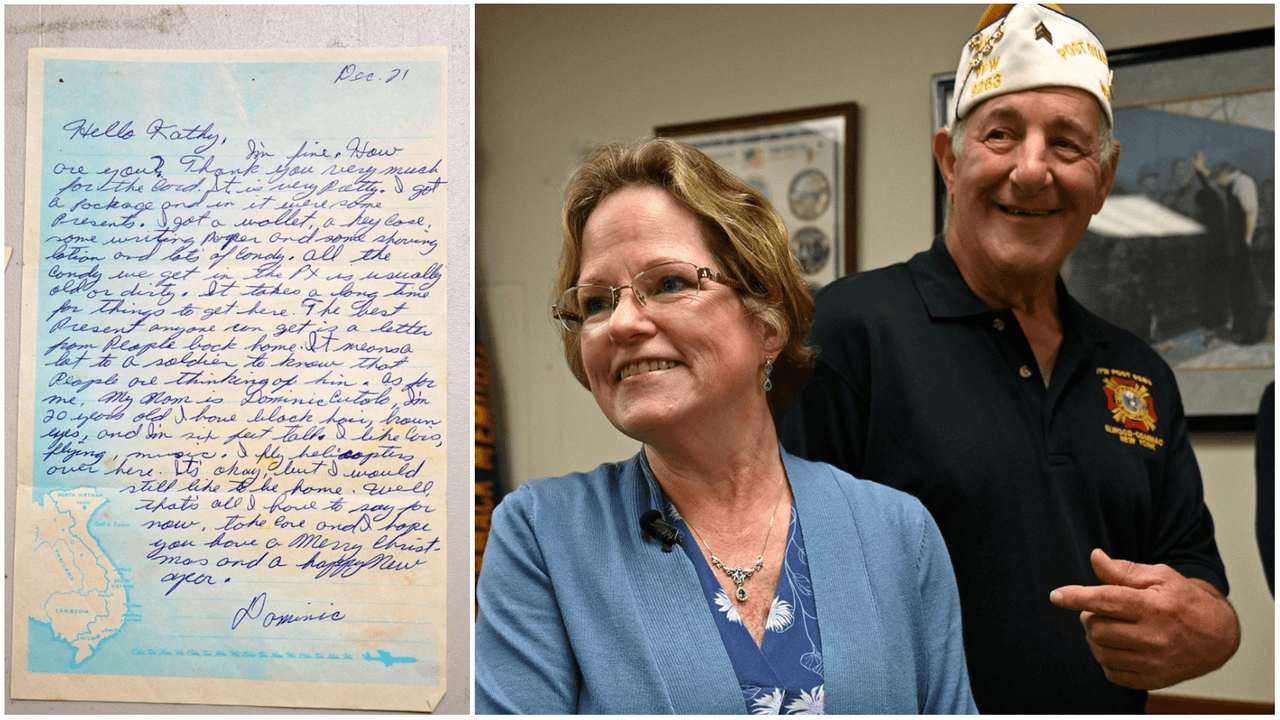 Một cô bé 10 tuổi và một người lính Việt Nam viết thư cho nhau vào năm 1971.  Họ gặp nhau nhiều thập kỷ sau đó.