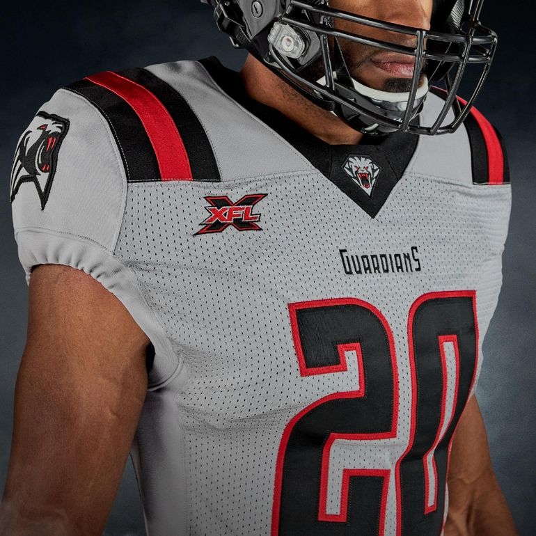 Guardians unveil uniforms for inaugural XFL season - Newsday