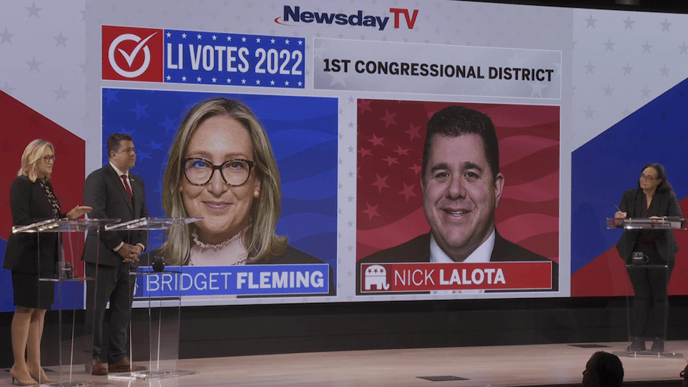 1st Congressional District debate at Newsday Studios - Newsday