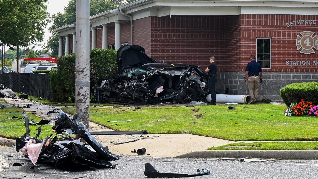Michael Peattie, of Sayville, dies after crash into Bethpage fire station, police say