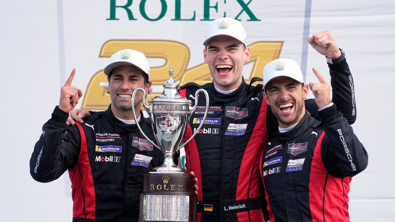 Roger Penske's team wins third consecutive Rolex 24 at Daytona in ...