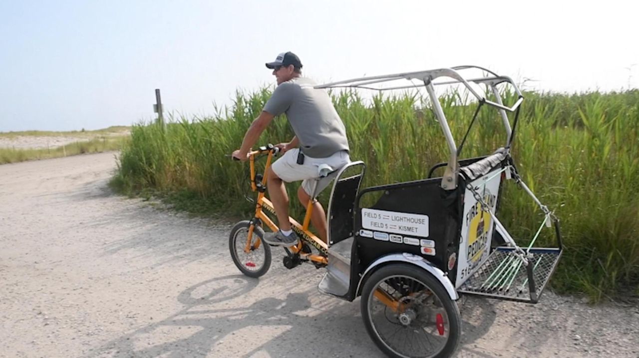 New pedicab service runs from Robert Moses to the Fire Island Lighthouse and Kismet Newsday