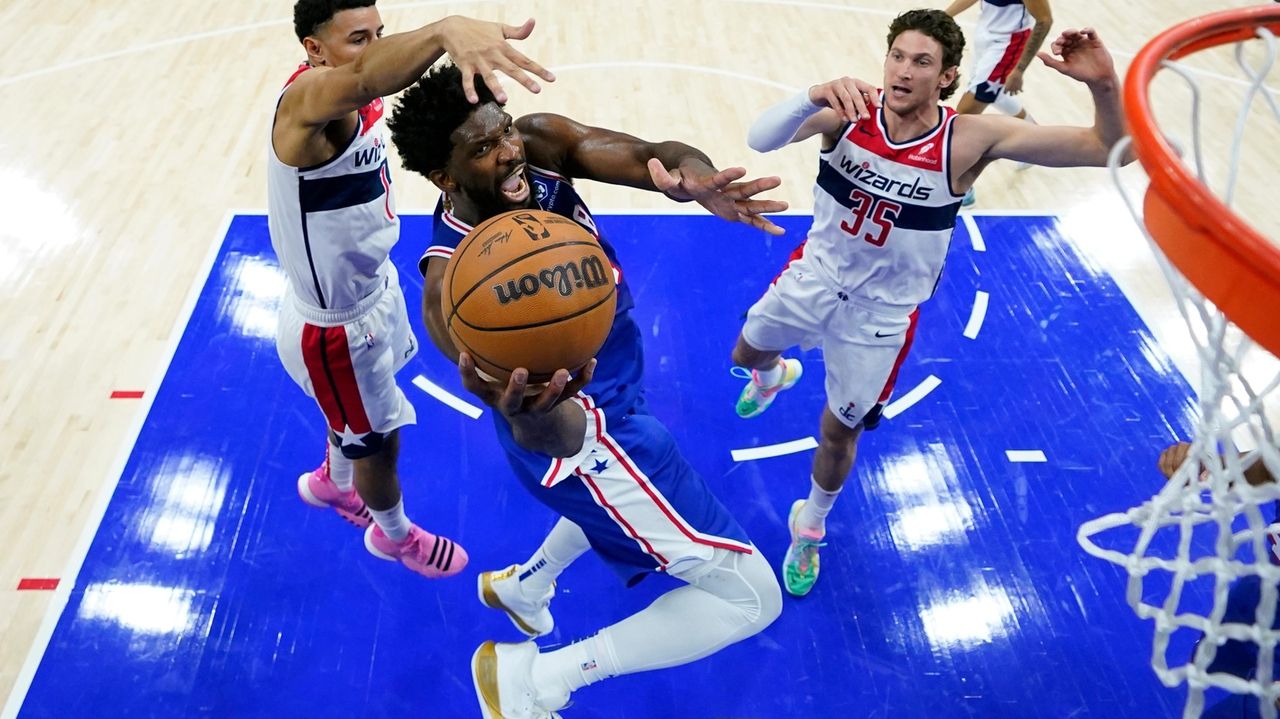 Joel Embiid Scores 48 Points, 76ers Beat Wizards 146-128 For 5th Win In ...