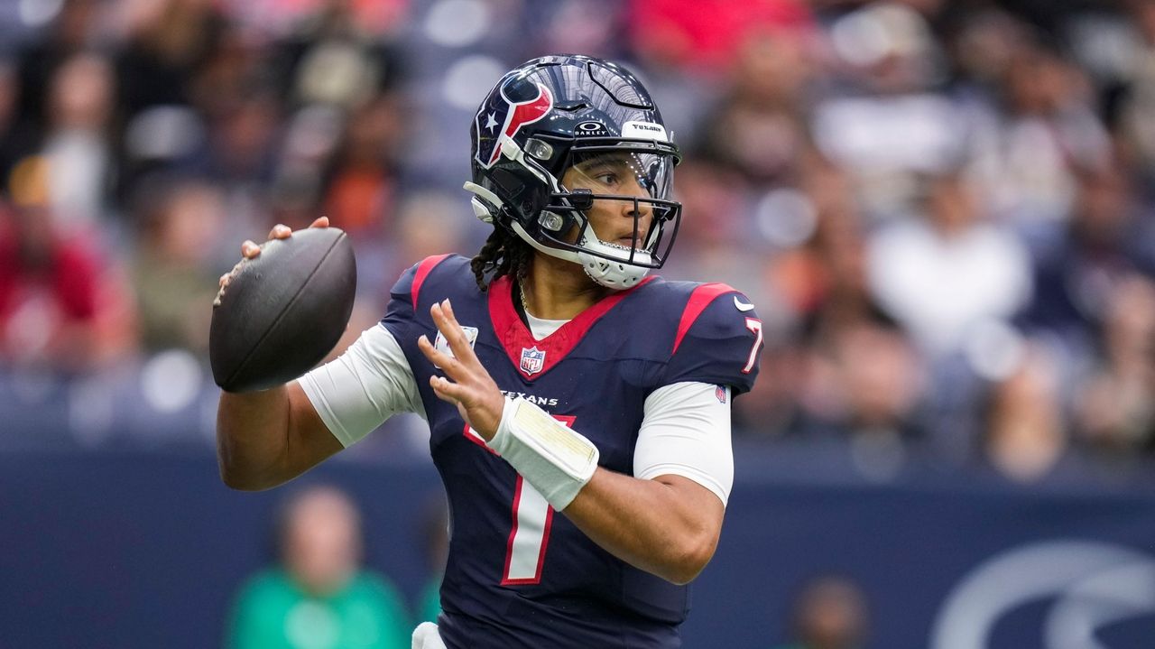 Houston QB Stroud's record streak of attempts without an interception