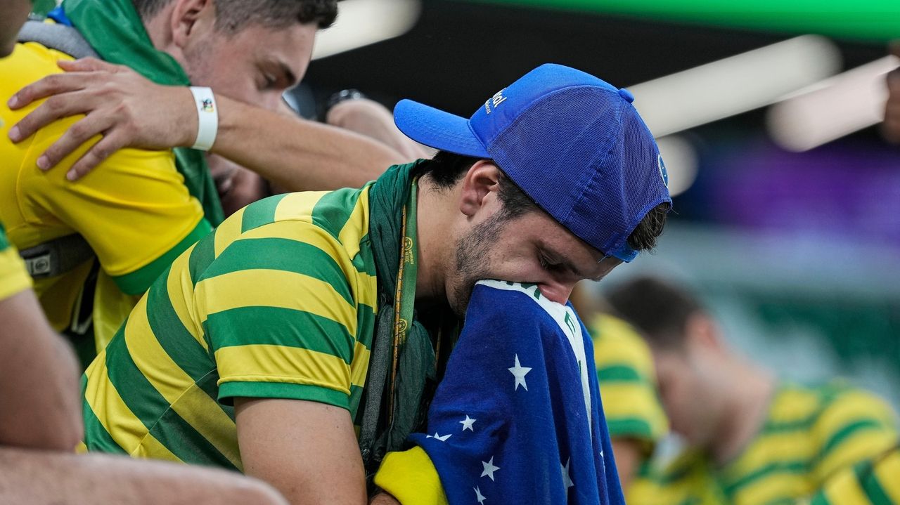 Brazil fans back home shocked after World Cup elimination Newsday