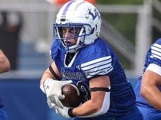 Long Beach football cruises past Bellmore JFK with help of Brody Riedel, Brody Juan