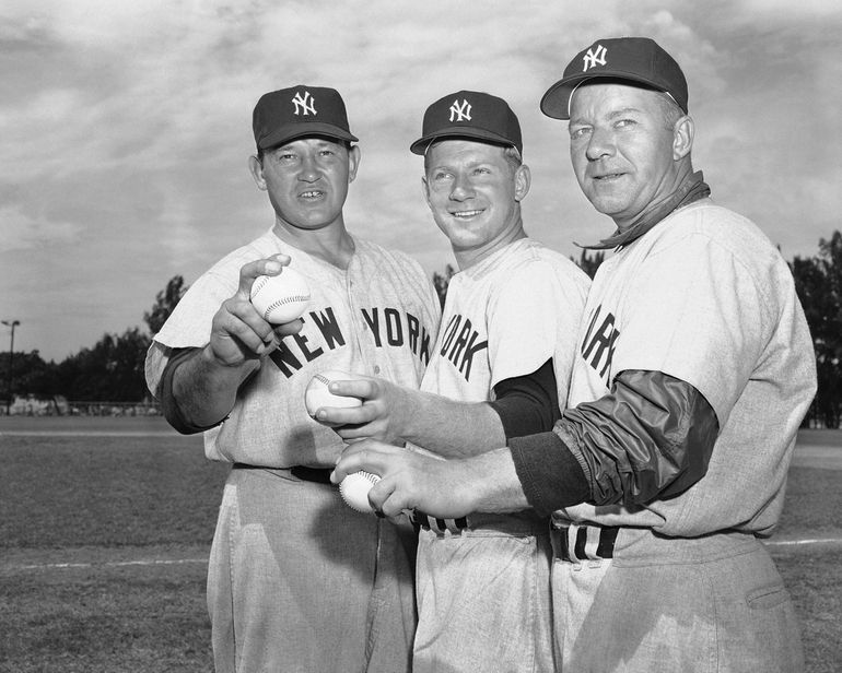 Whitey Ford 1962 New York Yankees World Series Cooperstown Men's Home Jersey