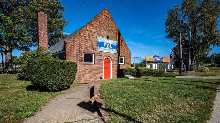 The Port Washington Police Athletic League building Thursday.