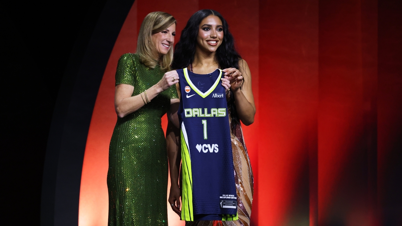 The Latest: Azzi Fudd goes No. 1, Valkyries trade Flau'jae Johnson