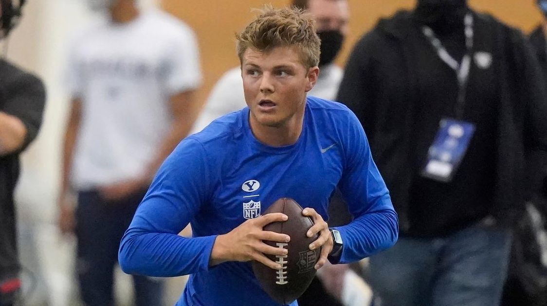 Pro Day Throw By Zach Wilson Impresses Projected No. 1 Pick Trevor Lawrence