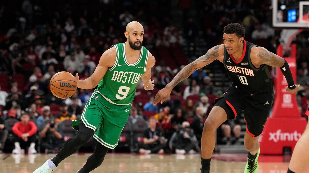 Derrick White's 28 points power Celtics to 114-93 win over Rockets ...