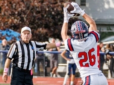 South Side's Jackson Sparer makes sealing INT on his lone defensive play in battle of unbeatens