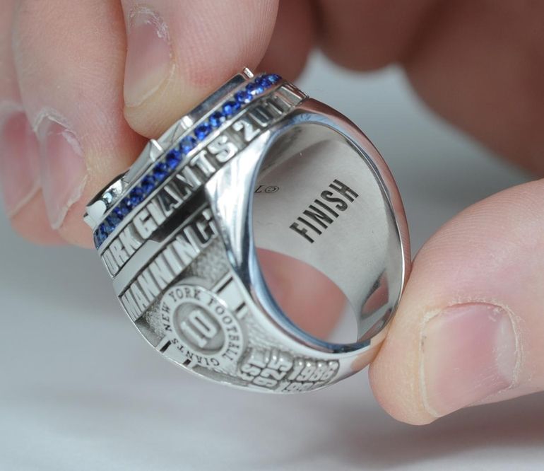 Giants Super Bowl XLVI rings - Newsday