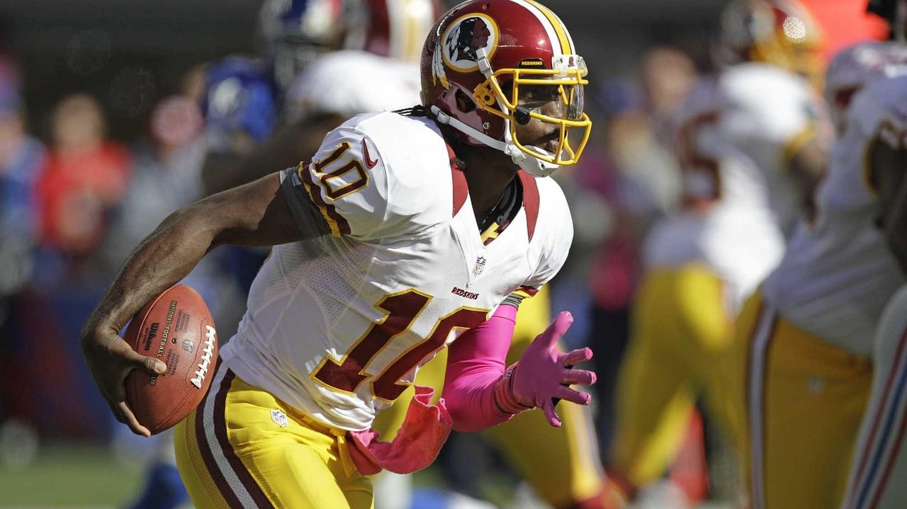 RG3 sits, but Redskins get win