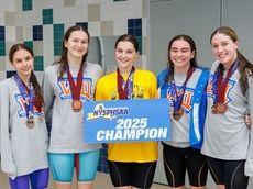 Long Beach's Zangaro repeats as state champion in two swimming events