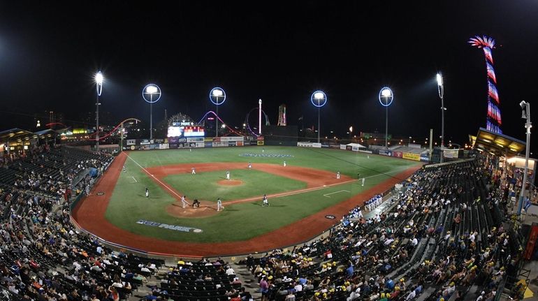 A general view of MCU Park on Thursday, Aug. 16, 2018...