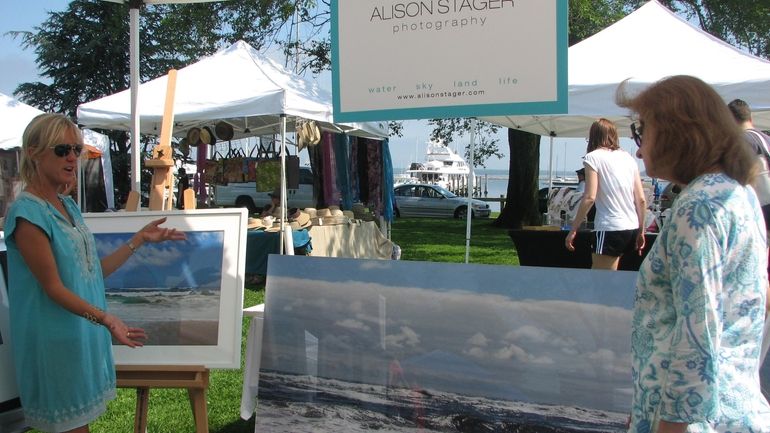 Photographer Alison Stager is among the dozens of vendors at...