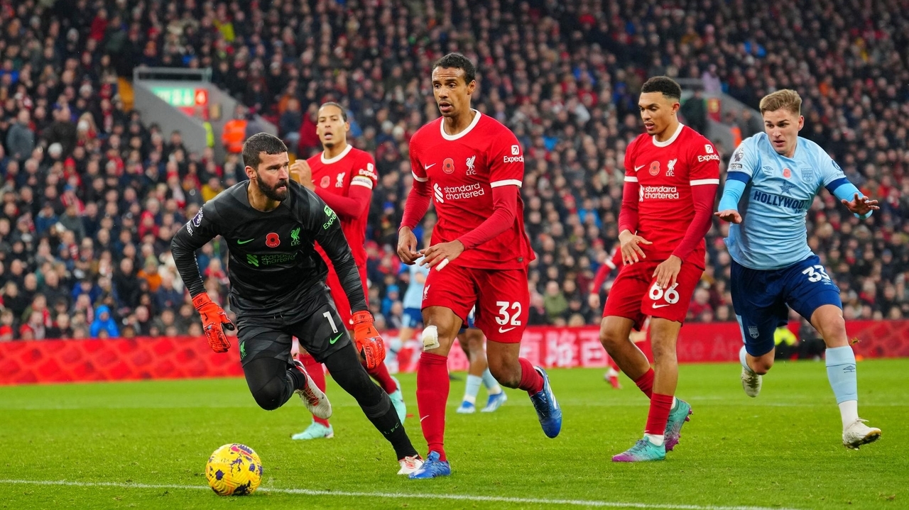 Liverpool goalkeeper Alisson returns to full training after hamstring ...