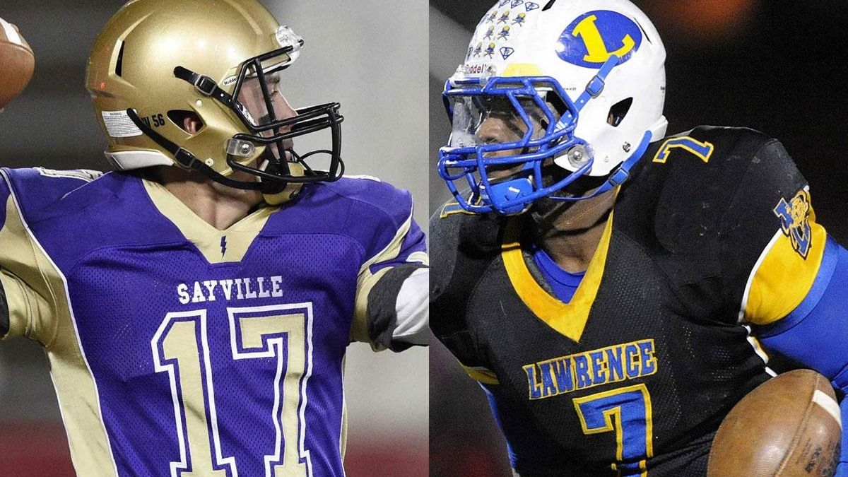 SayvilleLawrence a golden matchup in Long Island football