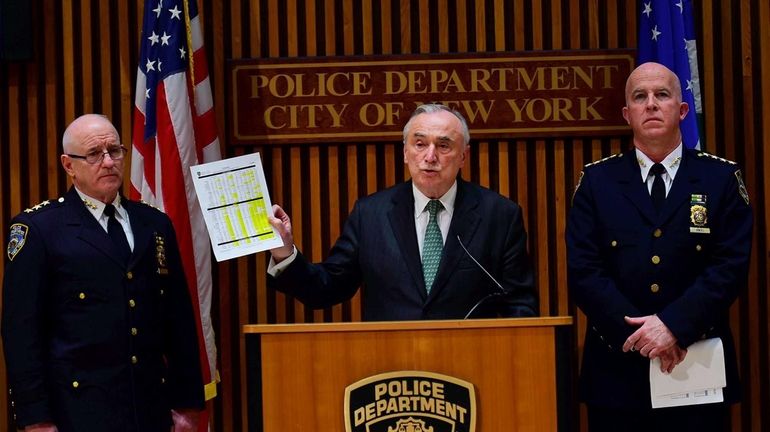 Police Commissioner William Bratton during a press conference Jan. 12,...