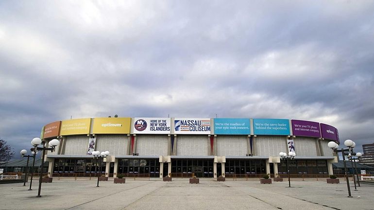 Nassau County Veterans Memorial Coliseum in Uniondale on Sept. 21,...